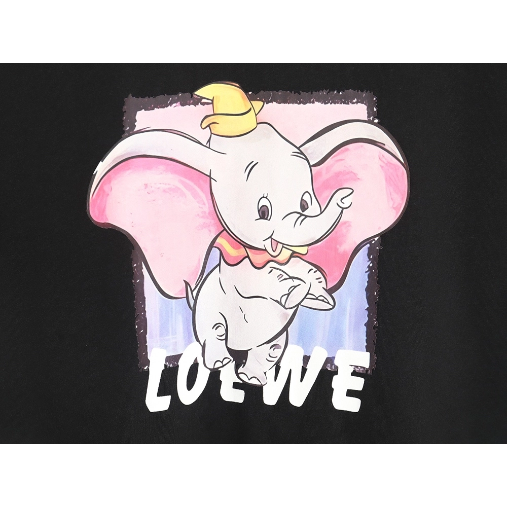 Loewe Yellow Hat Dumbo Short Sleeve T-Shirt_TSK1,All order with free shipping Loewe