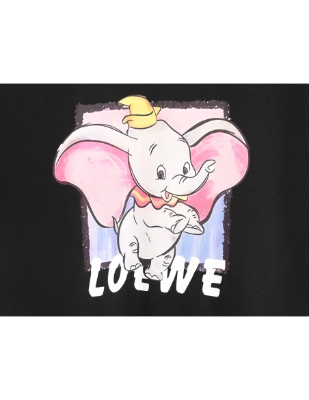 Loewe Yellow Hat Dumbo Short Sleeve T-Shirt_TSK1,All order with free shipping Loewe