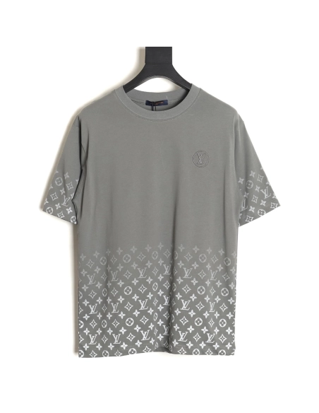 Reps Louis Vuitton Short Sleeve T-Shirt with Gradient Sleeves_TSK1,All order with free shipping Reps Louis Vuitton