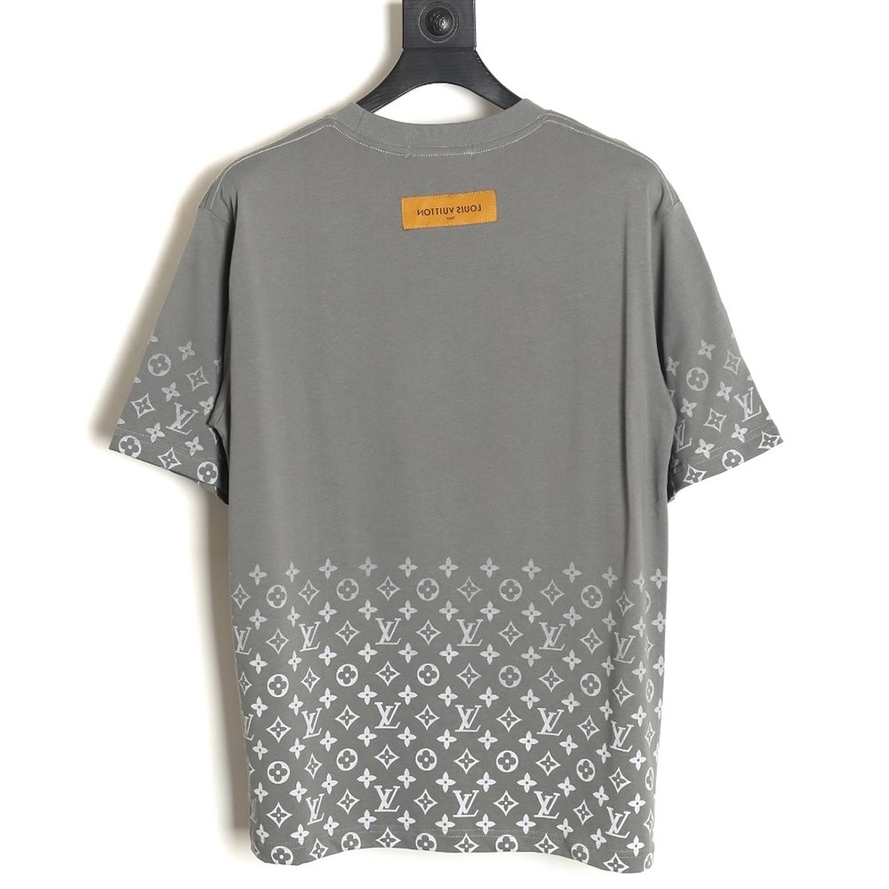 Reps Louis Vuitton Short Sleeve T-Shirt with Gradient Sleeves_TSK1,All order with free shipping Reps Louis Vuitton