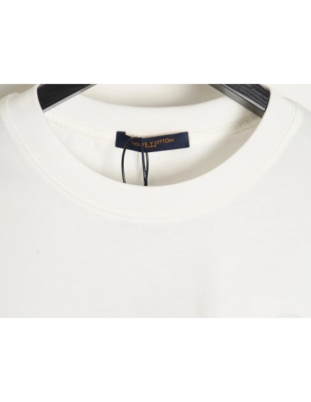 Reps Louis Vuitton Short Sleeve T-Shirt with Gradient Sleeves,All order with free shipping Reps Louis Vuitton