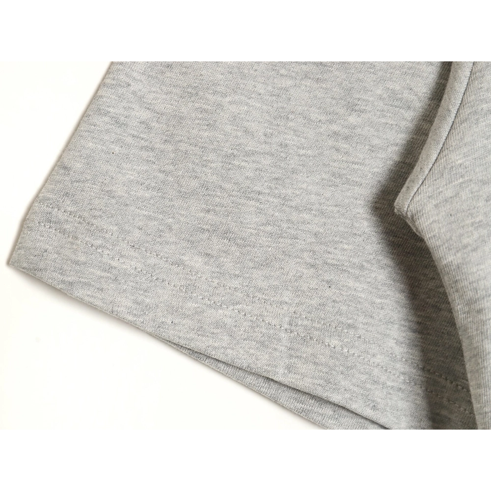 Burberry V-neck stitching round fake two-piece hem warhorse short-sleeved T-shirt,All order with free shipping Burberry