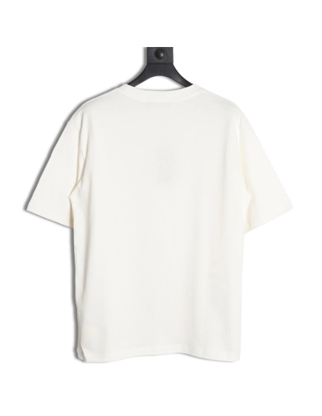 Fendi 24ss double F letter hand-painted gradient short-sleeved T-shirt,All order with free shipping Fendi