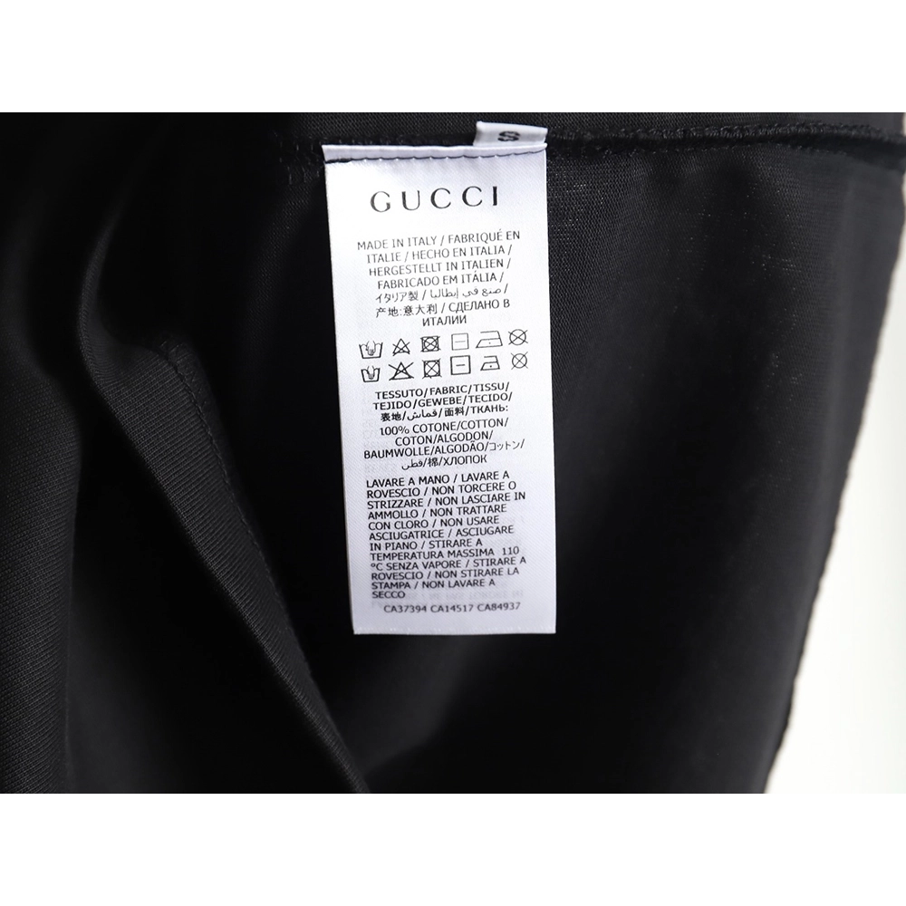 Reps Gucci 24SS belt lettering short-sleeved T-shirt_TSK1,All order with free shipping Reps Gucci