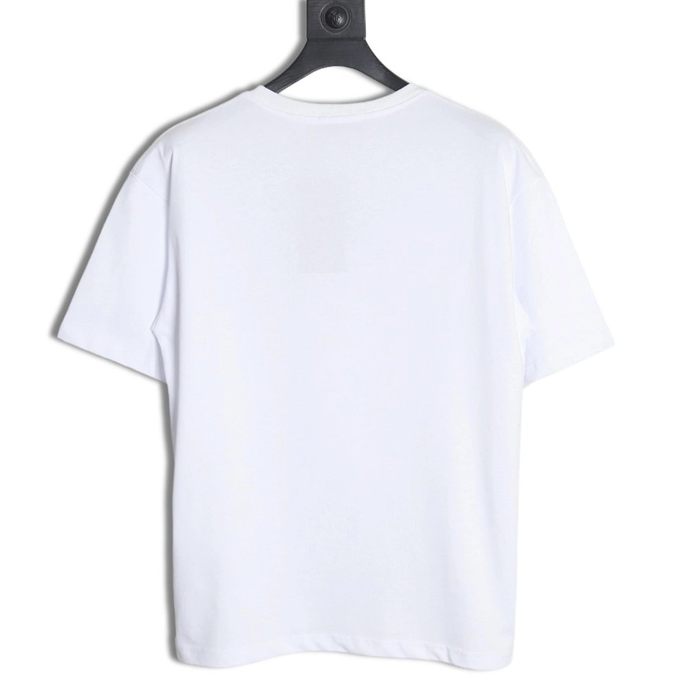 Reps Gucci 24SS belt lettering short-sleeved T-shirt,All order with free shipping Reps Gucci