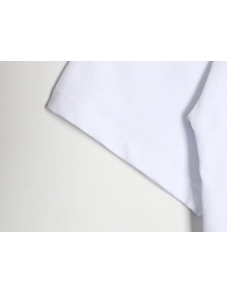 Reps Gucci 24SS belt lettering short-sleeved T-shirt,All order with free shipping Reps Gucci