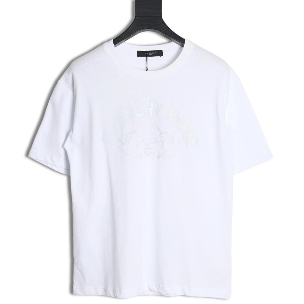 Givenchy 24SS Unicorn Short Sleeve T-Shirt,All order with free shipping Givenchy