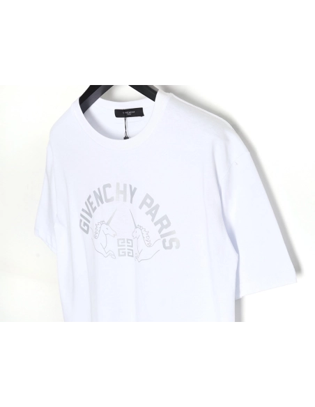 Givenchy 24SS Unicorn Short Sleeve T-Shirt,All order with free shipping Givenchy