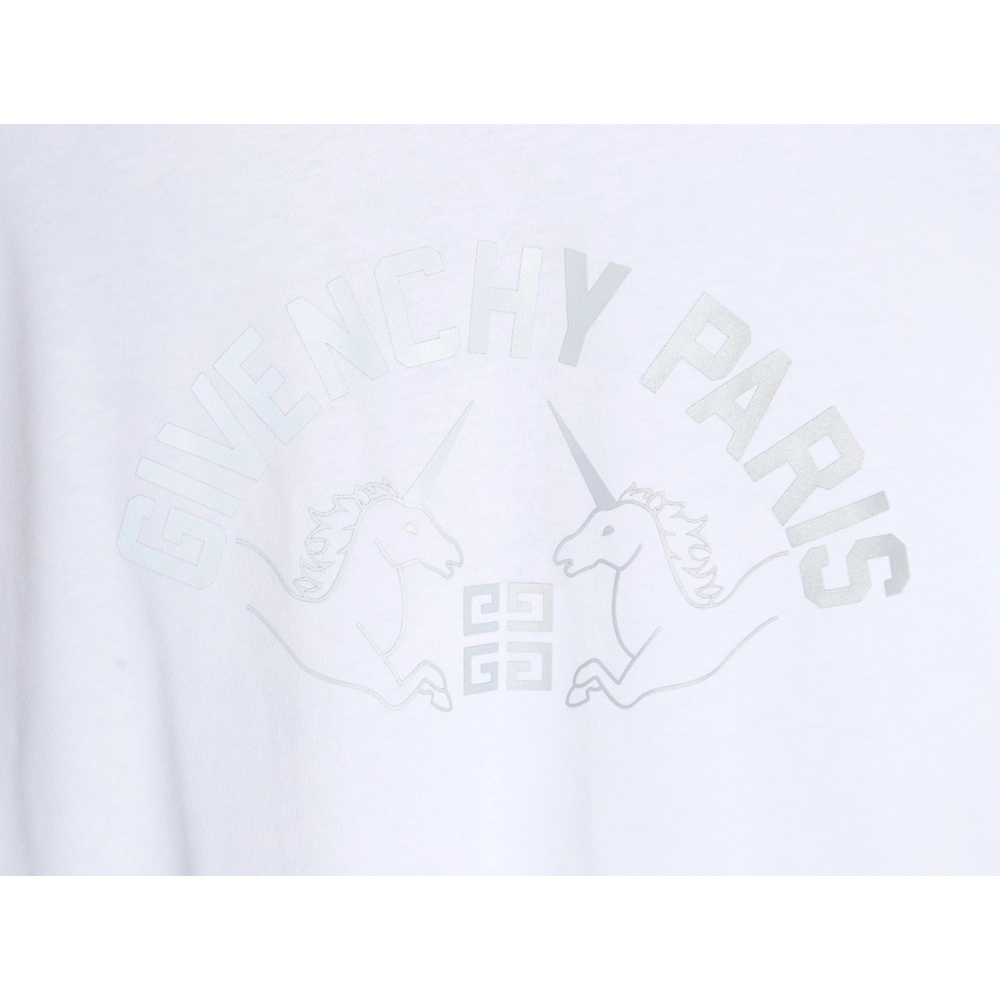 Givenchy 24SS Unicorn Short Sleeve T-Shirt,All order with free shipping Givenchy