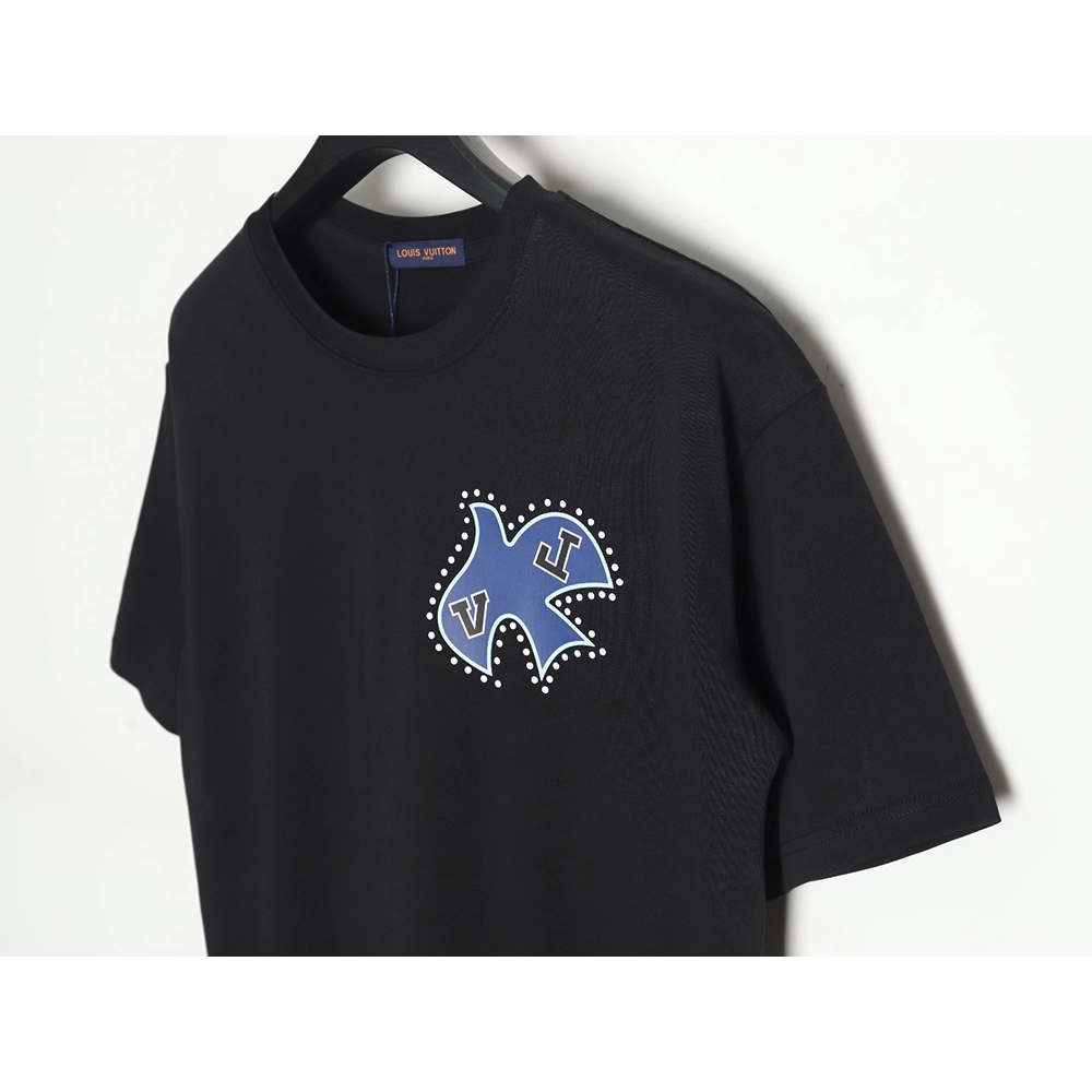 Reps Louis Vuitton LV 24SS Peace Dove Short Sleeve T-Shirt_TSK1,All order with free shipping Reps Louis Vuitton