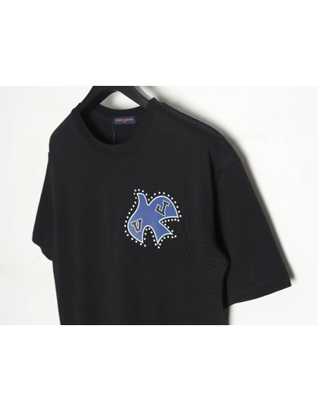Reps Louis Vuitton LV 24SS Peace Dove Short Sleeve T-Shirt_TSK1,All order with free shipping Reps Louis Vuitton