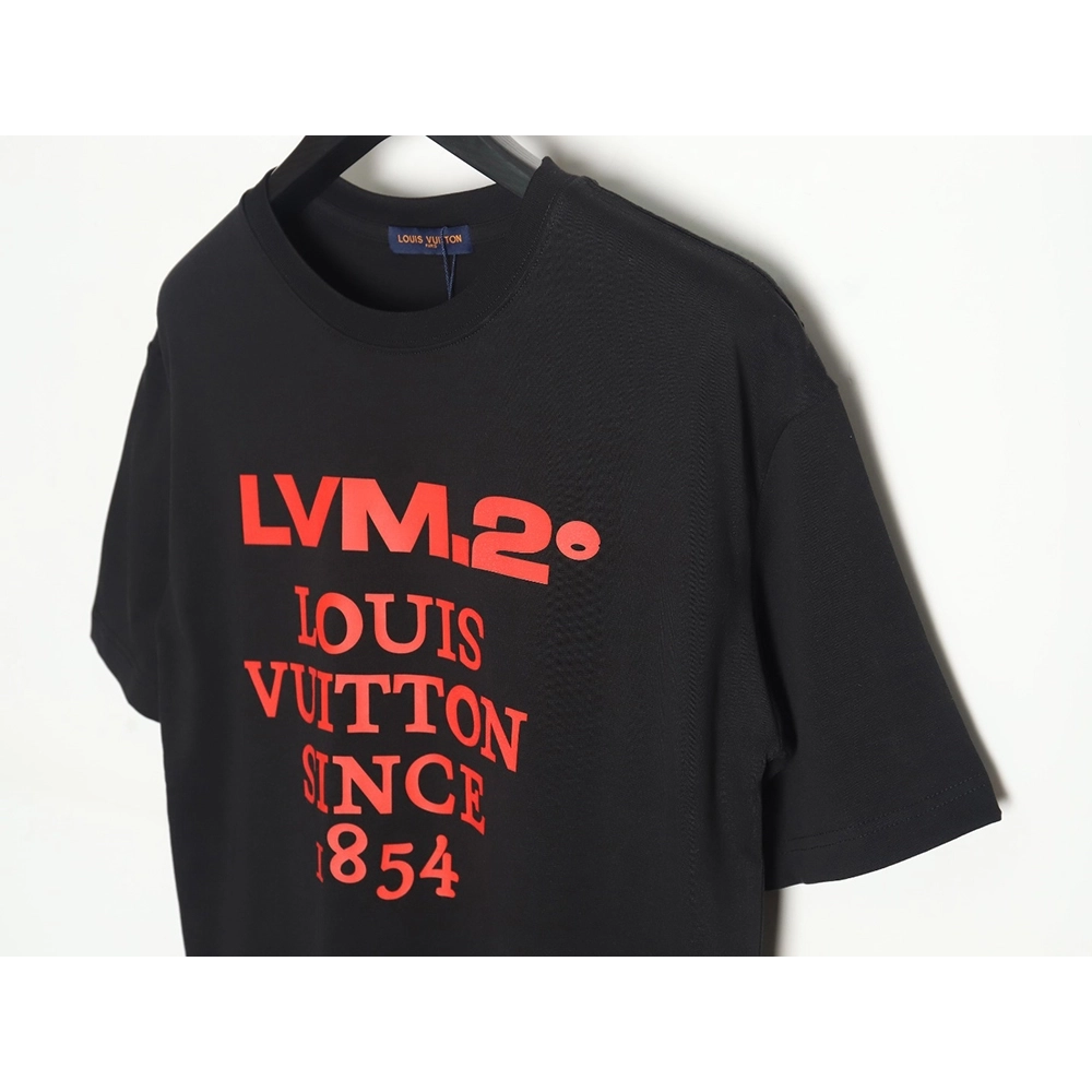 Reps Louis Vuitton LV 24SS red letter short-sleeved T-shirt_TSK1,All order with free shipping Reps Louis Vuitton