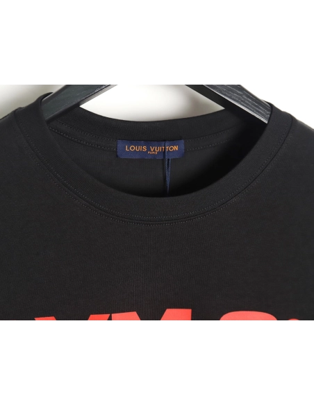 Reps Louis Vuitton LV 24SS red letter short-sleeved T-shirt_TSK1,All order with free shipping Reps Louis Vuitton