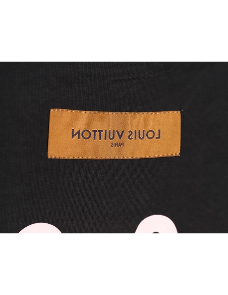 Reps Louis Vuitton LV 24SS floral lettering short-sleeved T-shirt_TSK1,All order with free shipping Reps Louis Vuitton
