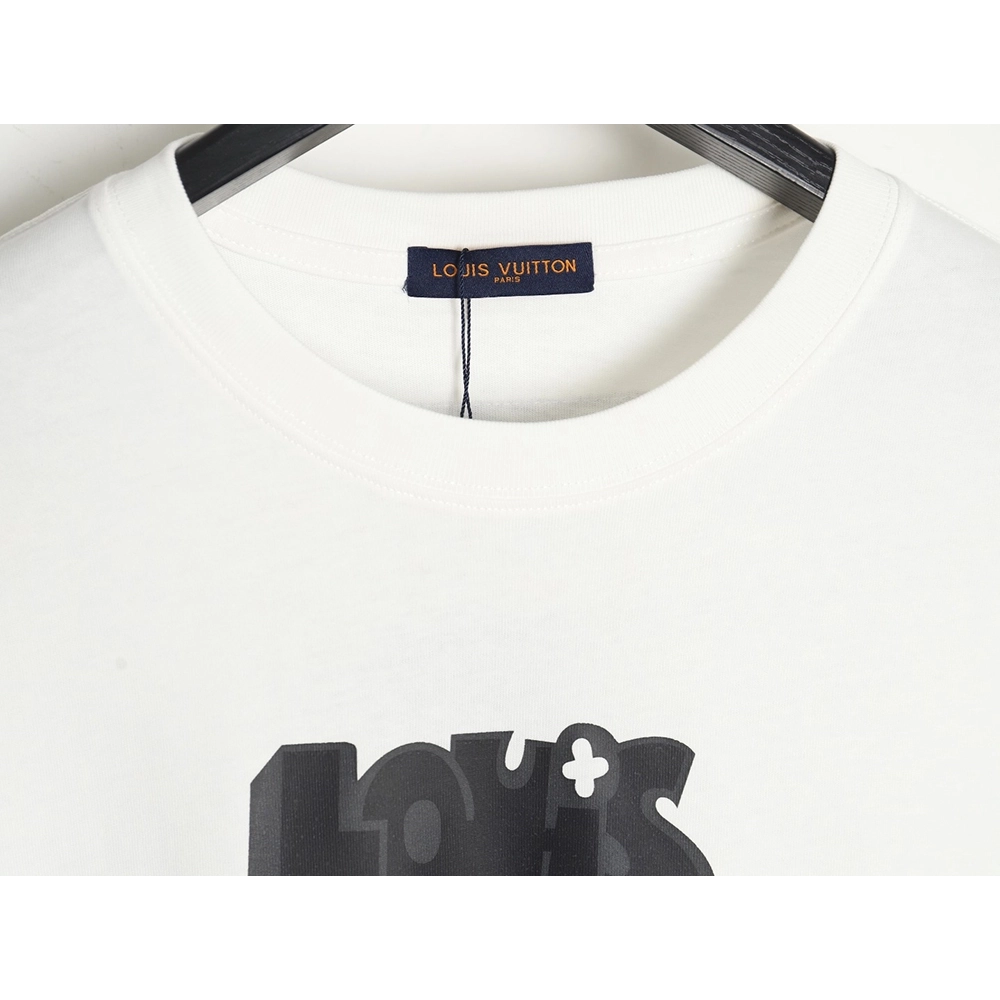 Reps Louis Vuitton LV 24SS shadow letter short-sleeved T-shirt,All order with free shipping Reps Louis Vuitton