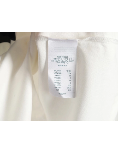Reps Louis Vuitton LV 24SS shadow letter short-sleeved T-shirt,All order with free shipping Reps Louis Vuitton