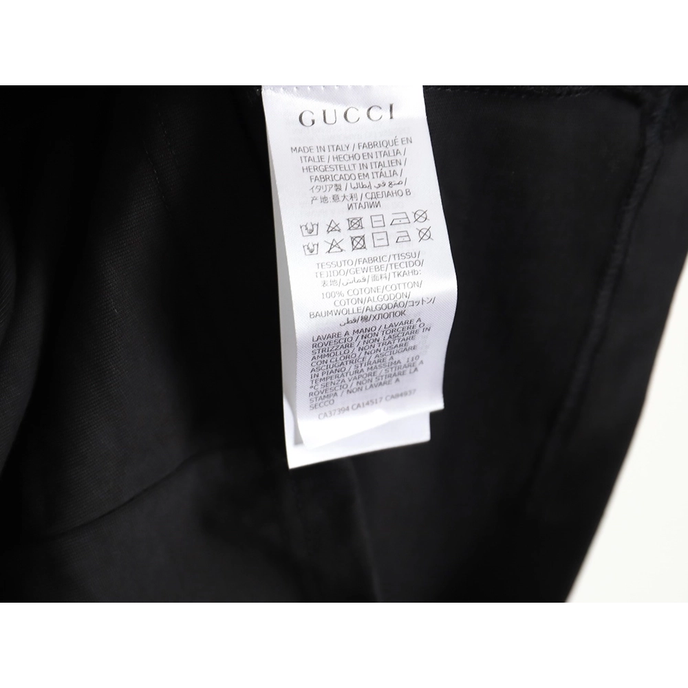 Reps Gucci 24SS three-dimensional lettering short-sleeved T-shirt,All order with free shipping Reps Gucci