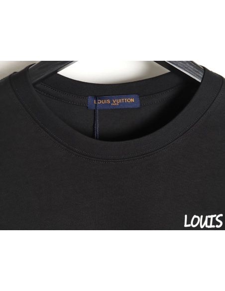 Reps Louis Vuitton LV24SS short-sleeved T-shirt back small flowers,All order with free shipping Reps Louis Vuitton