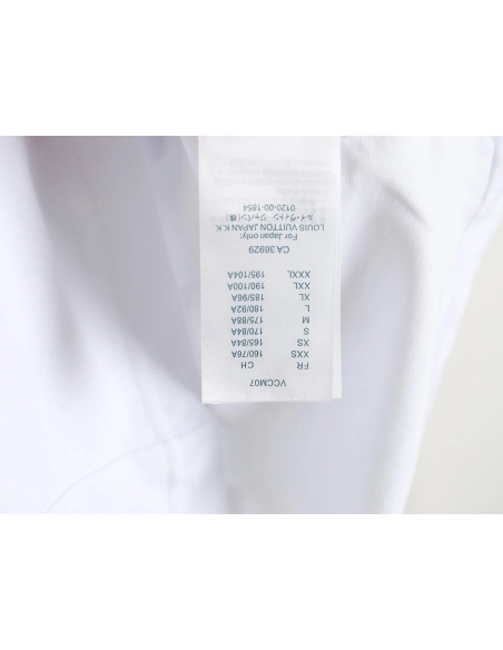 Reps Louis Vuitton LV24SS short-sleeved T-shirt back small flowers,All order with free shipping Reps Louis Vuitton