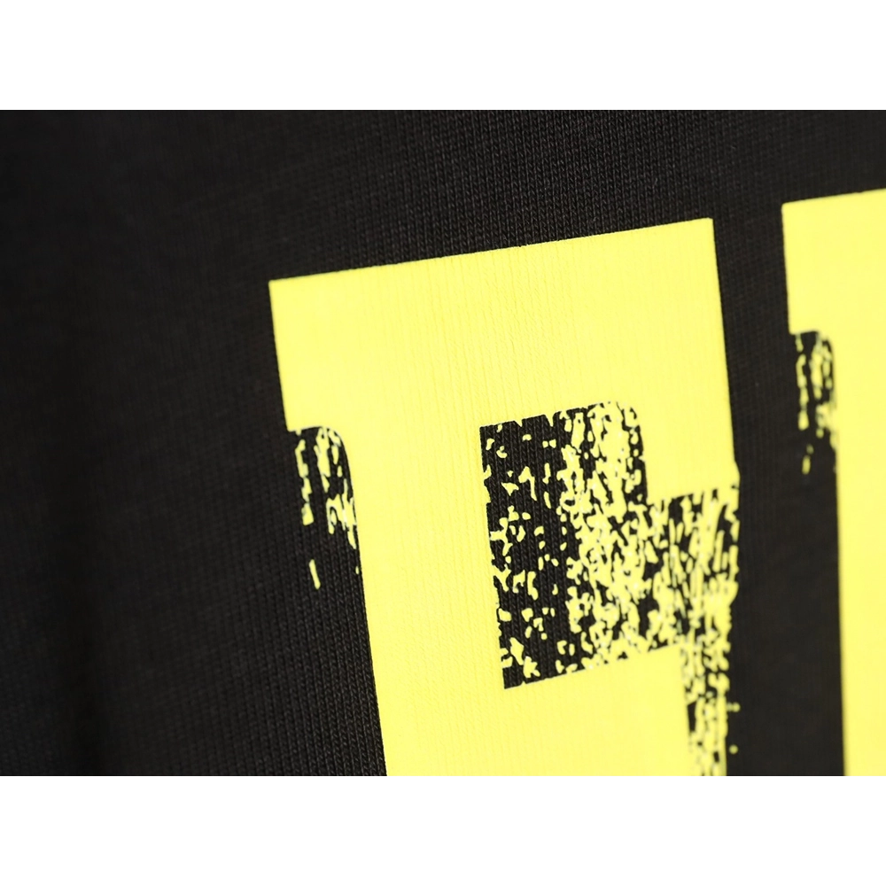 Fendi 24SS painted letter short-sleeved T-shirt,All order with free shipping Fendi