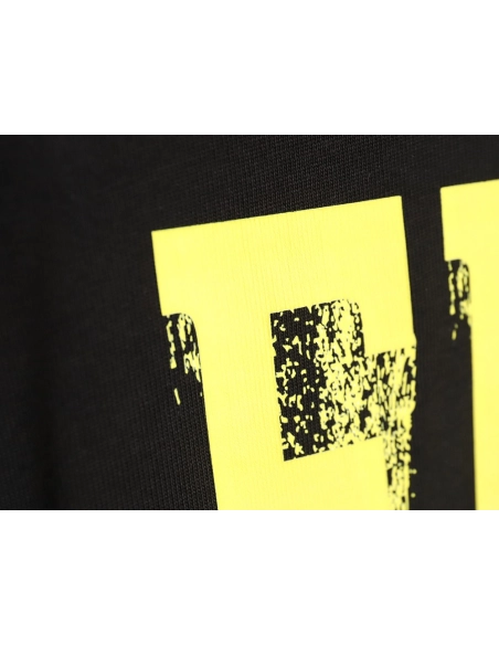Fendi 24SS painted letter short-sleeved T-shirt,All order with free shipping Fendi