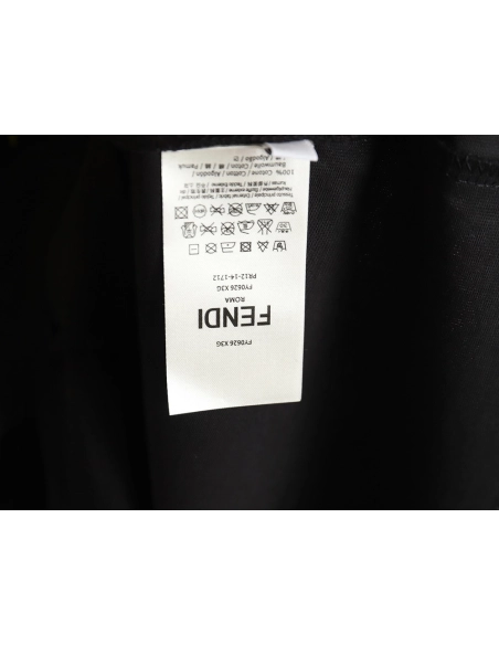 Fendi 24SS painted letter short-sleeved T-shirt,All order with free shipping Fendi
