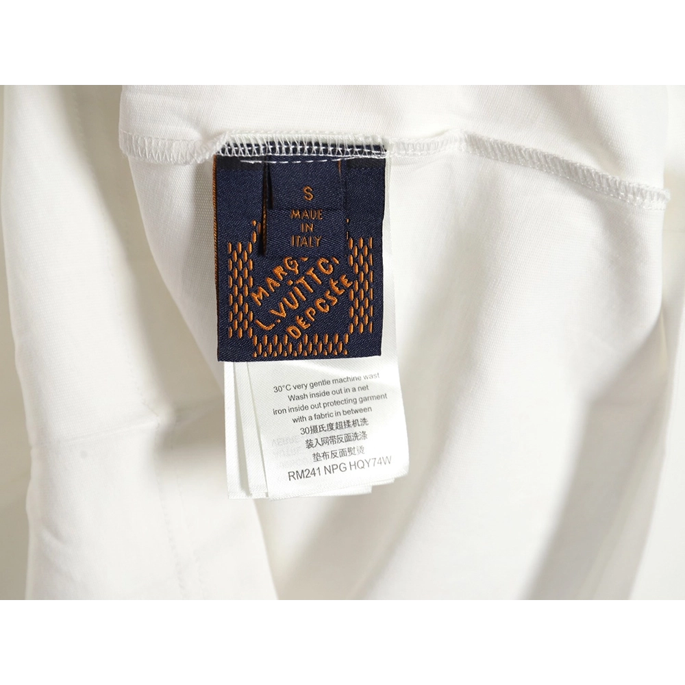 Reps Louis Vuitton 24SS Dragon Year Limited Edition Dragon Ball Short Sleeve T-Shirt,All order with free shipping Reps Louis Vui