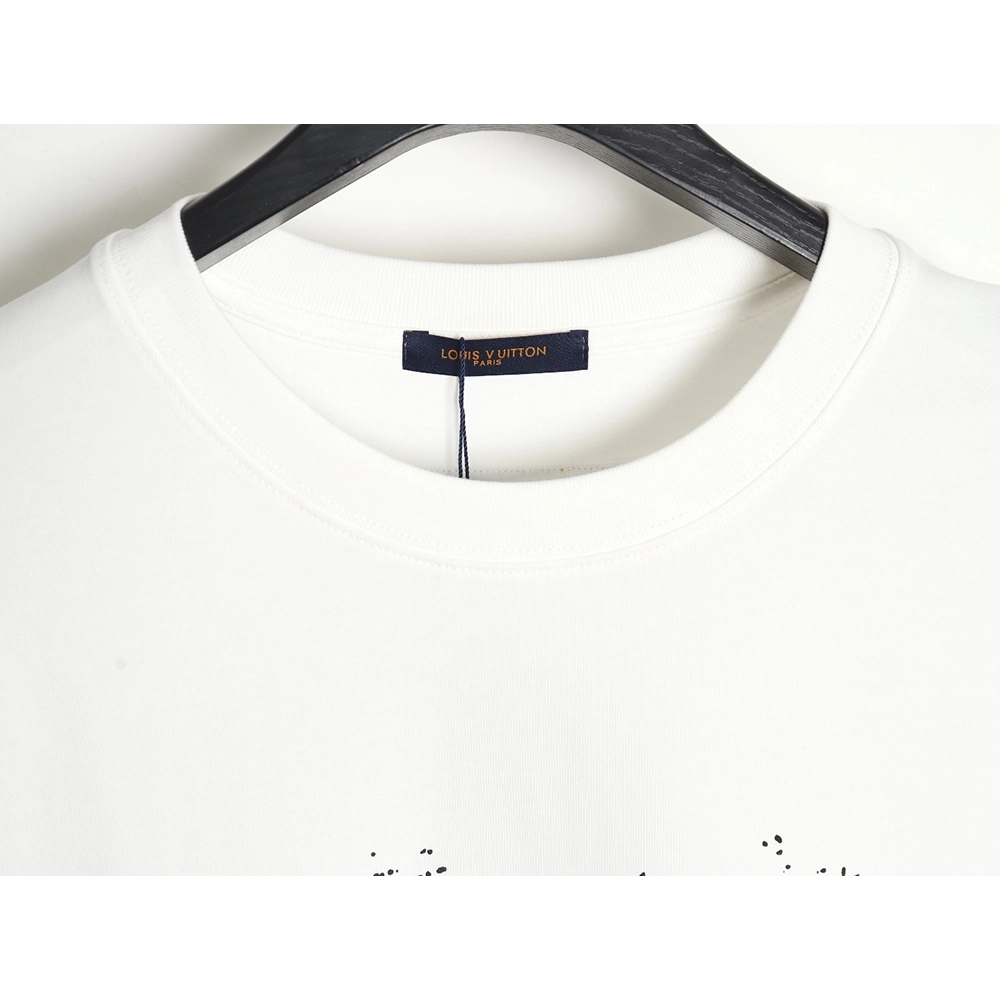 Reps Louis Vuitton 24ss graffiti logo printed short-sleeved T-shirt,All order with free shipping Reps Louis Vuitton