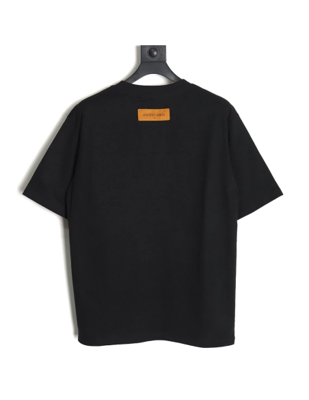 Reps Louis Vuitton Pocket Colorful Presbyopia Colorful Embroidered Short Sleeve T-Shirt,All order with free shipping Reps Louis 