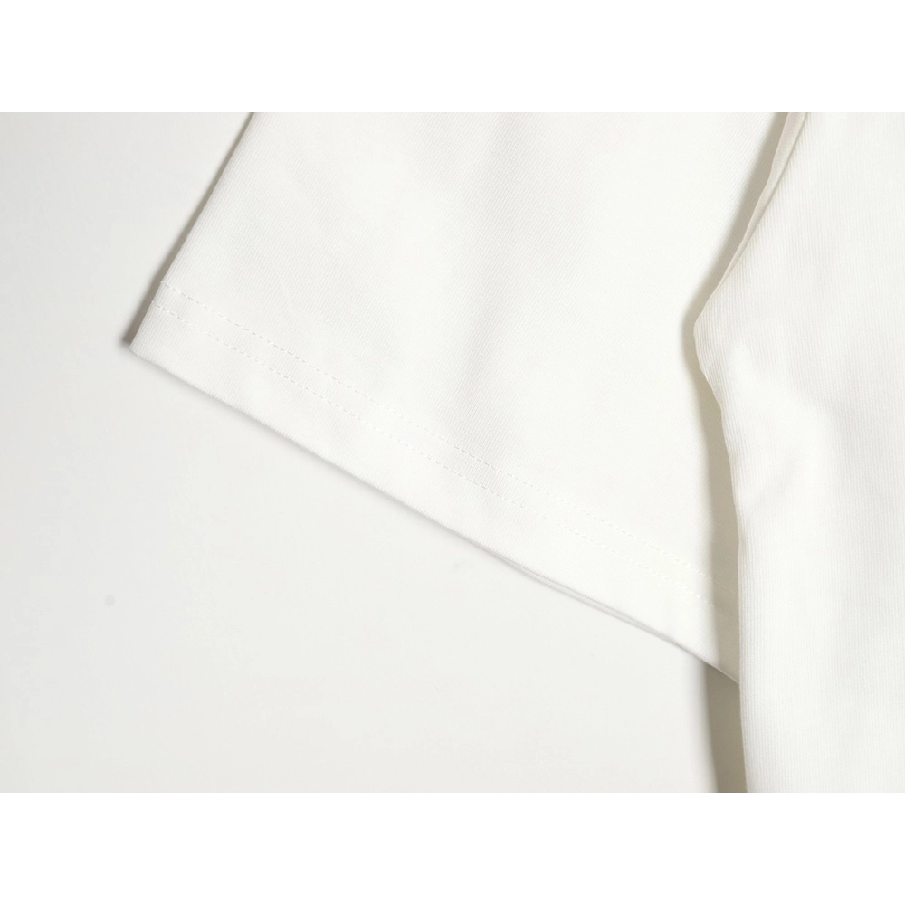 Prada 24ss colorful graffiti triangle logo printed short-sleeved T-shirt,All order with free shipping Prada