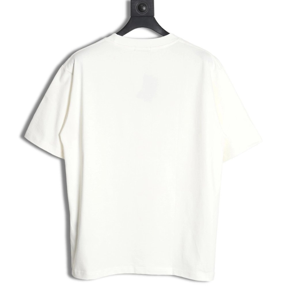 Prada collar metal triangle logo short-sleeved T-shirt,All order with free shipping Prada