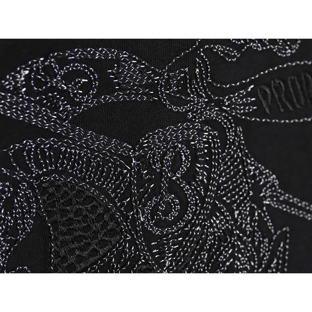 Burberry embroidered knights horse logo short-sleeved T-shirt,All order with free shipping Burberry