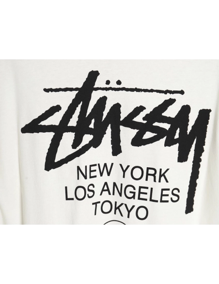 Stussy 24SS World Tour Printed Short Sleeve T-Shirt TSK1,All order with free shipping Stussy