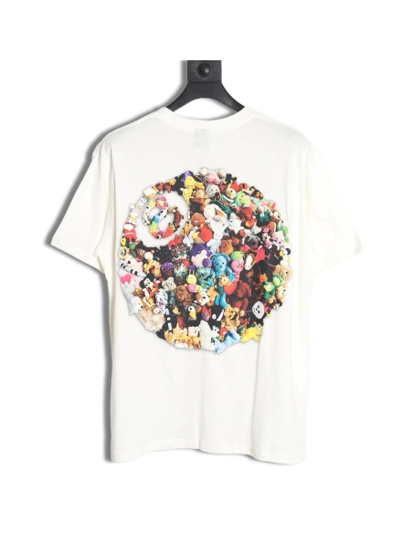 Stussy 24SS World Favorite Doll Print Short Sleeve T-Shirt TSK1,All order with free shipping Stussy