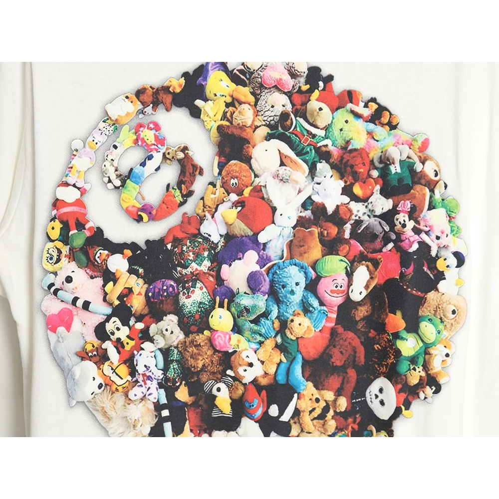 Stussy 24SS World Favorite Doll Print Short Sleeve T-Shirt TSK1,All order with free shipping Stussy