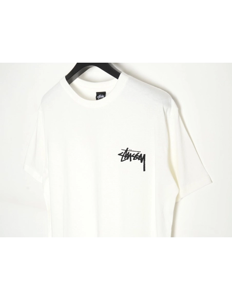 Stussy 24SS World Favorite Doll Print Short Sleeve T-Shirt TSK1,All order with free shipping Stussy