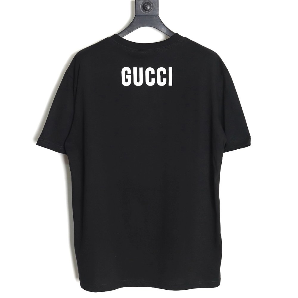 Reps Gucci 2024 new pagoda print short-sleeved T-shirt,All order with free shipping Reps Gucci