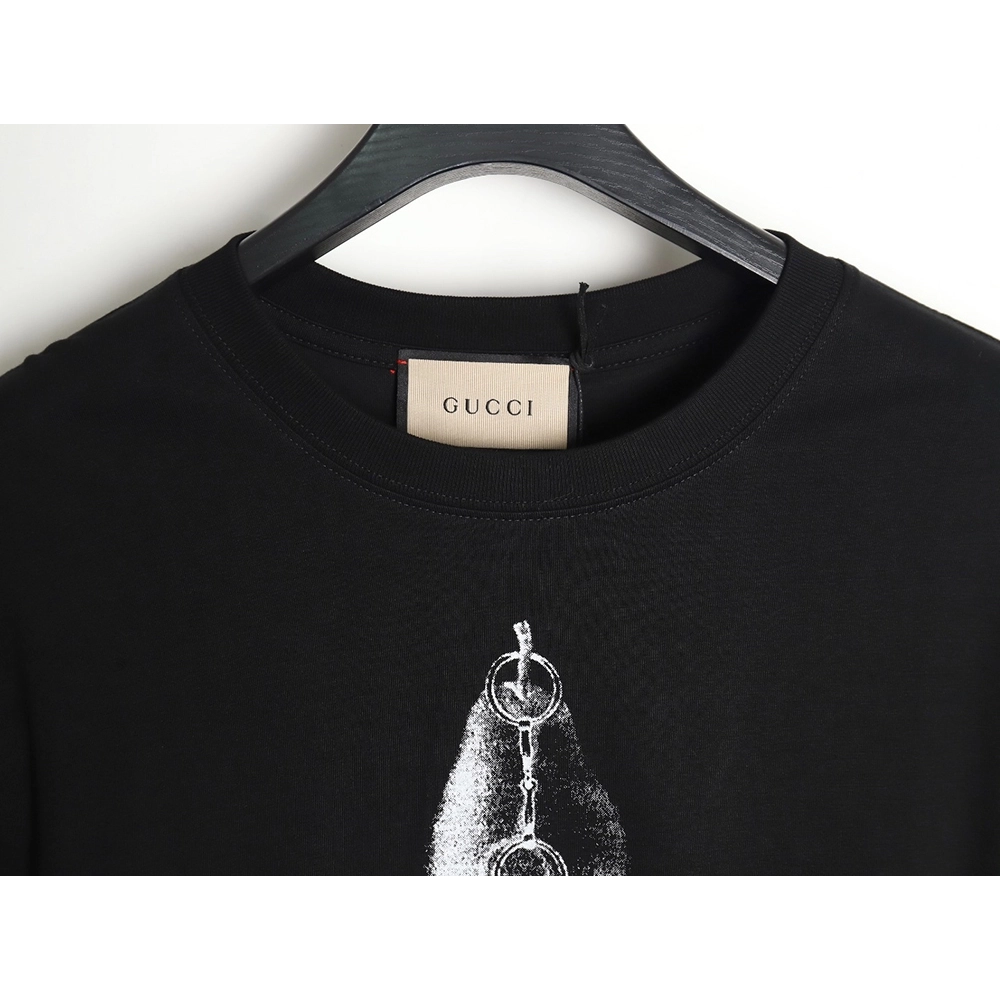 Reps Gucci 2024 new pagoda print short-sleeved T-shirt,All order with free shipping Reps Gucci