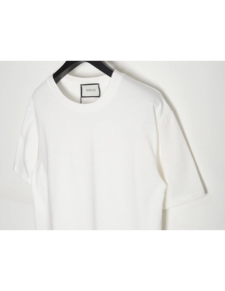 Reps Gucci 24SS hem letter short-sleeved T-shirt TSK1,All order with free shipping Reps Gucci