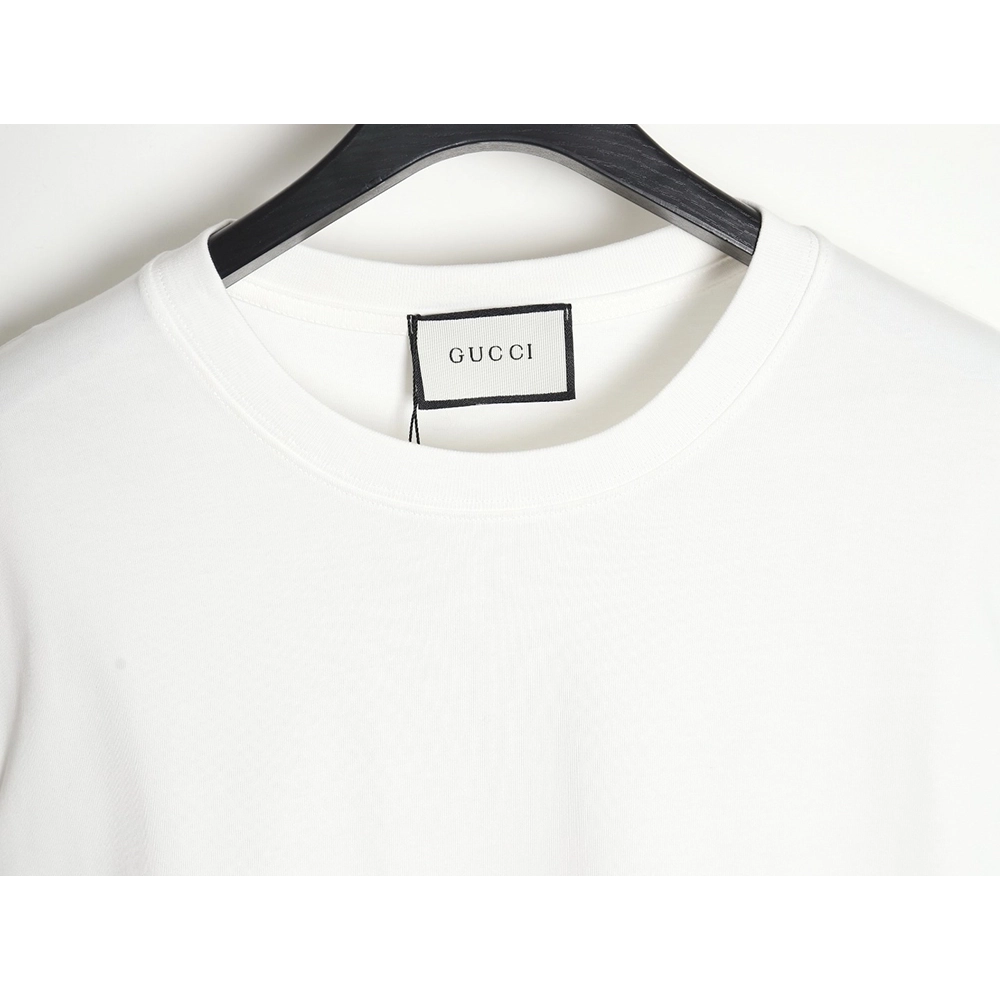 Reps Gucci 24SS hem letter short-sleeved T-shirt TSK1,All order with free shipping Reps Gucci