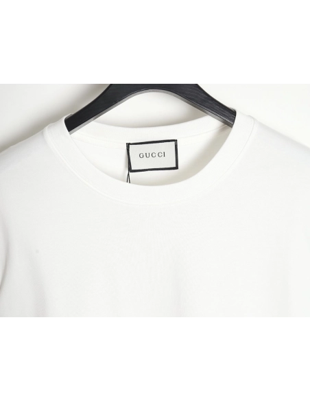 Reps Gucci 24SS hem letter short-sleeved T-shirt TSK1,All order with free shipping Reps Gucci