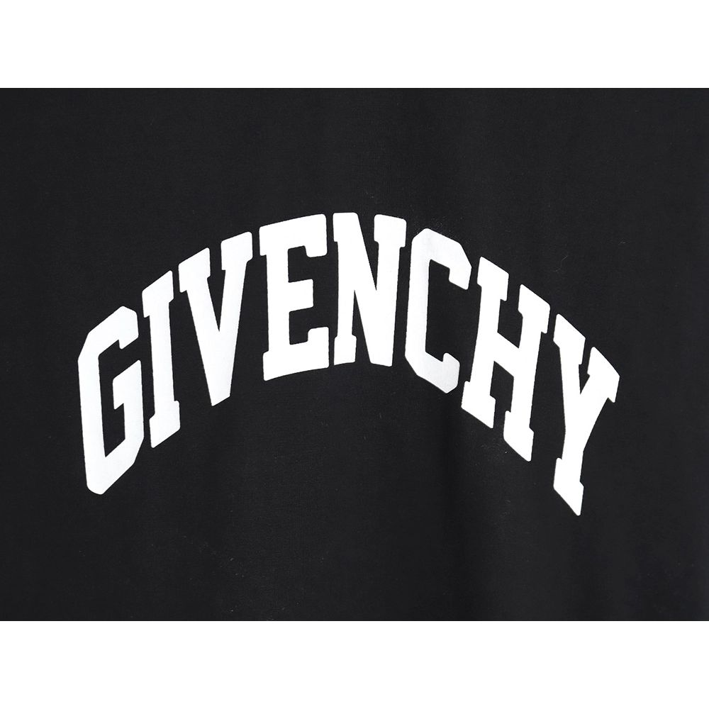 Givenchy 23SS arc printed letter short-sleeved T-shirt,All order with free shipping Givenchy