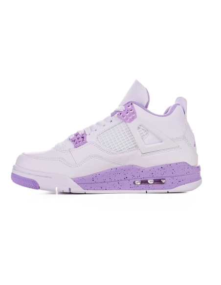 Custom Air Jordan 4 Retro White Purple CT8527-115,AIR JORDAN 4,Air Jordan