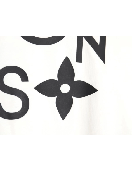Reps Louis Vuitton LV 23SS large letter short-sleeved T-shirt,All order with free shipping Reps Louis Vuitton