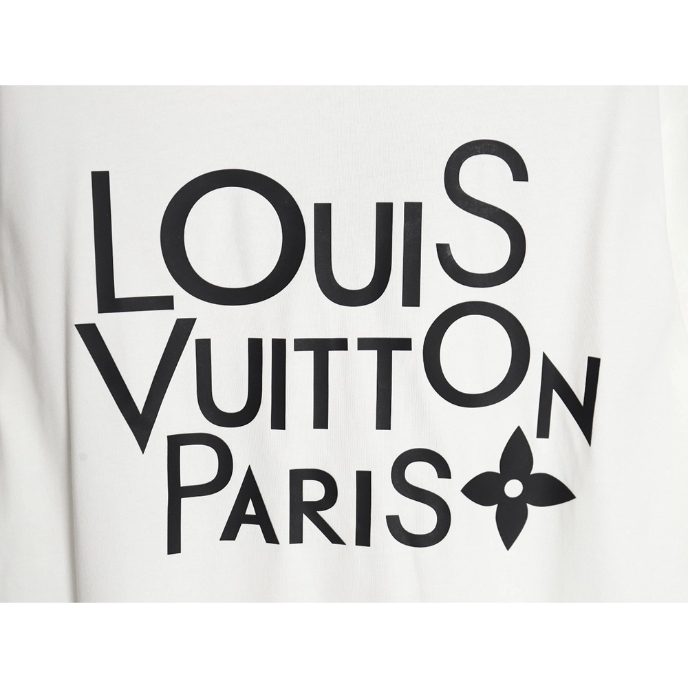 Reps Louis Vuitton LV 23SS large letter short-sleeved T-shirt,All order with free shipping Reps Louis Vuitton