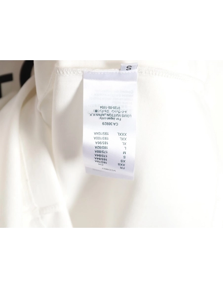Reps Louis Vuitton LV 23SS large letter short-sleeved T-shirt,All order with free shipping Reps Louis Vuitton