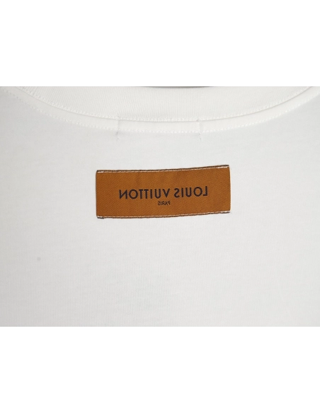 Reps Louis Vuitton LV 23SS large letter short-sleeved T-shirt,All order with free shipping Reps Louis Vuitton