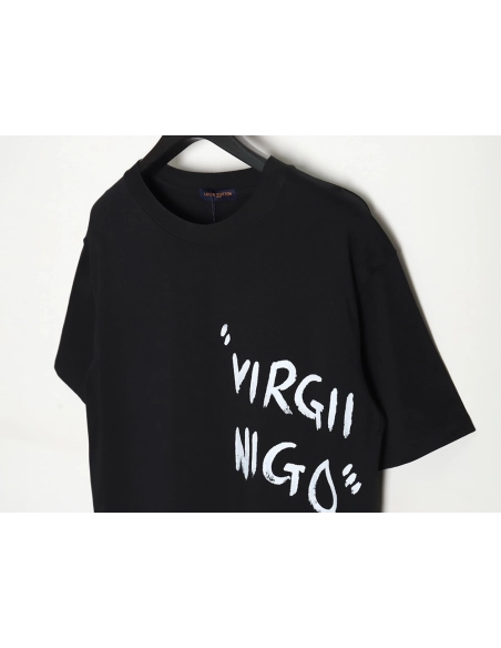 Reps Louis Vuitton LV 23SS Graffiti Duck Short Sleeve T-Shirt,All order with free shipping Reps Louis Vuitton