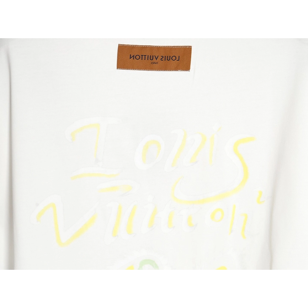 Reps Louis Vuitton LV 23SS Graffiti Duck Short Sleeve T-Shirt,All order with free shipping Reps Louis Vuitton