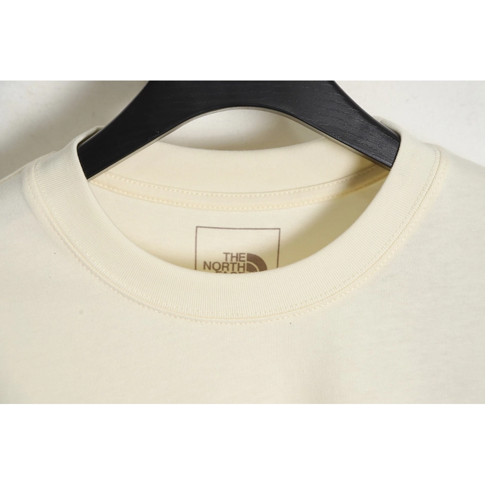 The North Face Sunflower Big Tree LOGO patchwork printed short-sleeved T-shirt,All order with free shipping The North Face